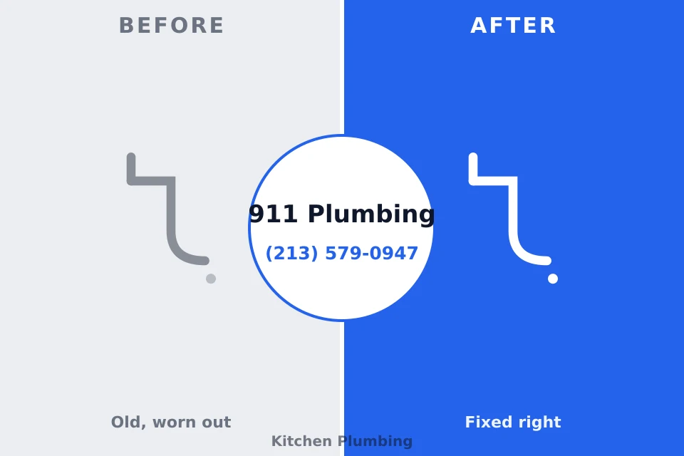 Before and after: plumbing repair Newville, PA